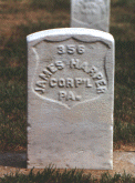 Civil War marker