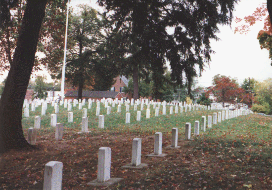 View among the tombstones, September 1998