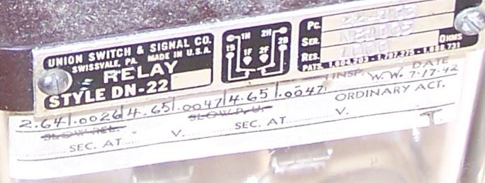 Relay ID Panel