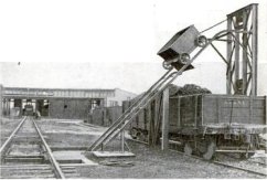 Air hoist for ashes